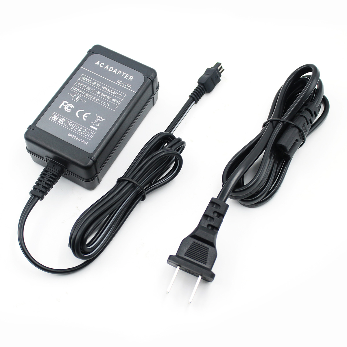 AC-L200 AC-L20 AC-L20A AC-L20B AC-L25 AC-L25A L20 L200 L25 Camera AC  Adapter For Sony DCR-SR Series